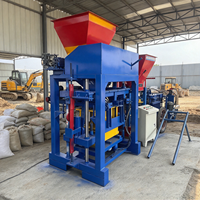 Nouvelle mise à niveau pour l'équipement semi-automatique de fabrication de briques non cuites pour petites briqueteries, machine à fabriquer des briques non cuites