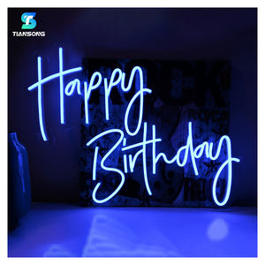 Letrero LED 3D de <span class=keywords><strong>Feliz</strong></span> <span class=keywords><strong>Cumpleaños</strong></span> <span class=keywords><strong>con</strong></span> <span class=keywords><strong>Nombre</strong></span> de Empresa, Letrero de Neón <span class=keywords><strong>Personalizado</strong></span>, Decoración de Pared <span class=keywords><strong>con</strong></span> Logotipo, Letrero Luminoso para Negocios, Letrero Luminoso para Barbería - Product Image 3