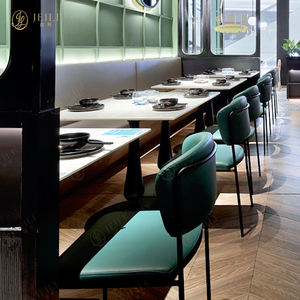 <span class=keywords><strong>Los</strong></span> Angeles Restaurant Bank Coffeeshop Tafel En Stoel Set Foshan Commercieel Restaurant Meubilair Voor Topleveranciers - Product Image 5