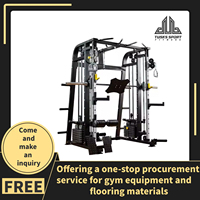 Équipement de fitness commercial pour salle de sport, machine multifonctionnelle Smith pour musculation, rack de squat tout-en-un pour la maison