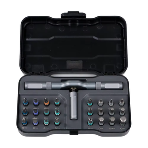 Juego de destornilladores de llave dinamométrica multiusos de aleación más barata, llave de trinquete de acero, imán <span class=keywords><strong>Obeng</strong></span> DIY multifuncional para todos los días - Product Image 1