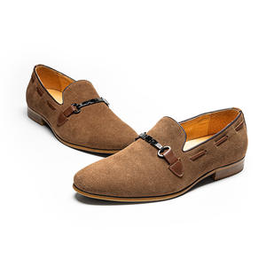 Chaussures de mariage formelles d'affaires en cuir véritable sur mesure de haute qualité chaussures pour hommes - Product Image 4