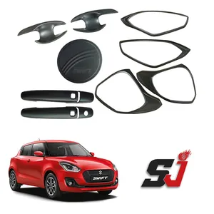 Commercio assurance auto 4x4 accessori in plastica abs nero opaco body kit per suzuki swift auto 2018