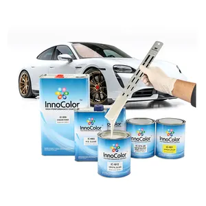 Pintura de coche de alto brillo, imprimación 2K, capa superior, colores, barniz automático