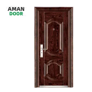 AMAN DOOR safety security door bolt lock barrel tower bolt doors for houses pvc