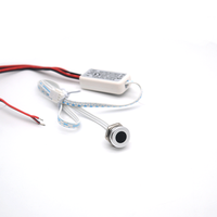 Interruptor con Sensor LED de 12v-24vDC para Luz de Armario, Interruptor de Escaneo Manual para Gabinete de Cocina, Atenuación Continua