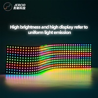 Kit de panneaux matriciels LED modulaires 8x8/11x44/22x22 grilles avec connecteurs 3-PlN | JERcl0 Global Certified