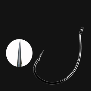Hameçon souple à rainure pour leurres souples, hameçon drop <span class=keywords><strong>shot</strong></span> pour loche, hameçons de pêche pour leurres souples pour achigan, carpe, saumon - Product Image 5
