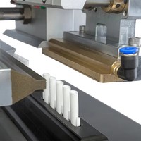 Machine de scellage thermique horizontale semi-électrique à haute efficacité pour le scellage de tubes, bouteilles et feuilles d'emballage en plastique pour boissons, garantie 1 an