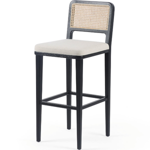 Taburete de Barra Veka Cane, Taburete Alto Resistente de Haya Maciza para Bar en Casa y Comedor - Product Image 2