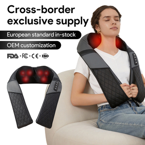 Masseur cervical sans fil 8D à pétrissage profond pour le cou et les épaules, avec chaleur, directement de l'usine - Product Image 5