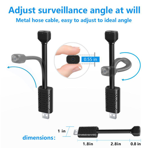 <span class=keywords><strong>Mini</strong></span> cámara inalámbrica <span class=keywords><strong>USB</strong></span> WiFi, <span class=keywords><strong>mini</strong></span> cámara de seguridad de 3MP, reproducción precisa de colores, compatible con almacenamiento local y en la nube para el hogar - Product Image 6