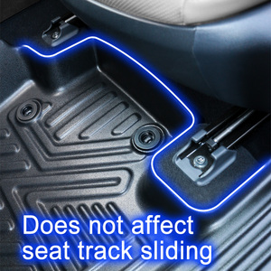 Alfombrilla de Piso para Automóvil 5D de TPE Impermeable Personalizada de Fábrica Kqd, Compatible con <span class=keywords><strong>Toyota</strong></span> Rav4 2015 en Adelante - Product Image 4