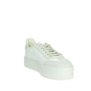 Sneakers Victoria Donna Bianco, chaussures à plateforme épaisse pour femmes, mode décontractée - Product Image 5