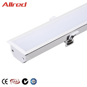 Nhôm Hồ Sơ Nhà Ở Slim Led Pendant Chiếu Sáng Trong Nhà Đèn Cửa Hàng Tuyến Tính Led <span class=keywords><strong>Batten</strong></span> Ánh Sáng - Product Image 2