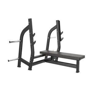 商业健身房使用平凳胸部训练平椭圆管Q235 3毫米厚板加载健身房机