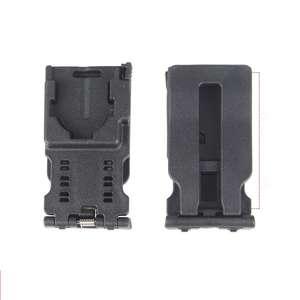 NDK 전술 보안 벨트 홀스터 퀵 릴리스 플레이트 측면 개방 회전 스프레이 손전등 배턴 홀더 가슴 장비 안전 - Product Image 4