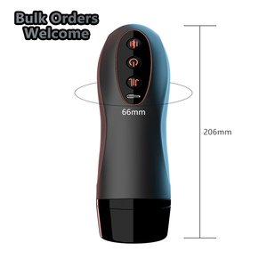 Großhandel Automatischer Masturbator für Männer 10 Vibrationsmodi Leise Realistisches TPE Männerspielzeug mit Heizung und Saugfunktion OEM Verfügbar - Product Image 6