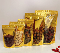 Sacs Mylar personnalisés refermables à fermeture éclair de 8 oz et 12 oz pour fruits secs et thé vert, imprimés, haute barrière, anti-odeur
