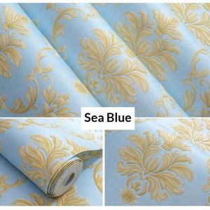 <span class=keywords><strong>Papier</strong></span> <span class=keywords><strong>peint</strong></span> en rouleaux pour salon et chambre à coucher, en soie européenne de luxe épaisse, non auto-adhésif, relief stéréo 4D, fond de télévision - Product Image 6