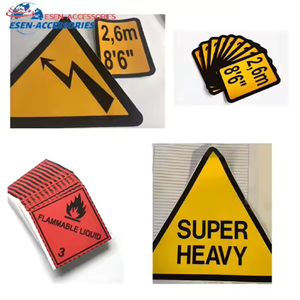 High Quality 3M Adhesive Waterproof PVC ISO9001 >25 Year Lifespan Custom <strong>Logo</strong> For Shipping Container Marking Decal - Product Image 6