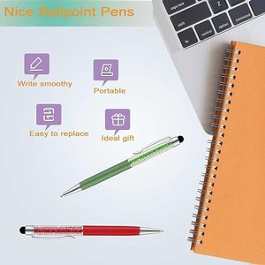 Crystal Stylus <b>Ballpoint</b> <b>Pen</b>, 2-in-1 Touch Screen <b>Pen</b> with Rhinestone Decoration for Girls, Students & Gifts - Product Image 5