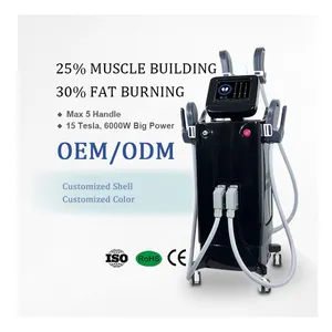 2023 New Design Latest Technology Multifunctional Loss Weight 4 Handles Rf Ems Sculpting Machine Portable