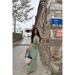 Ensembles de costumes pour femmes Khaki Stellana, élégants et stylés - Product Image 3