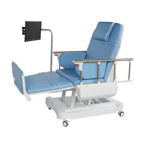 Hospital Bed Chair Medik Hospital Medical Electric Dialysis Electrical Bed Recliner Treatment Chairs With Table