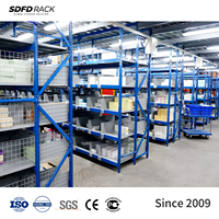 Système de rayonnage industriel SDFD pour entrepôt en mezzanine, rayonnages de bureau en mezzanine, étagères de mezzanine