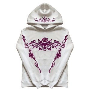 Sudadera con capucha de manga larga holgada de poliéster con estampado oscuro personalizado estilo <span class=keywords><strong>anime</strong></span> europeo-americano vintage - Product Image 5