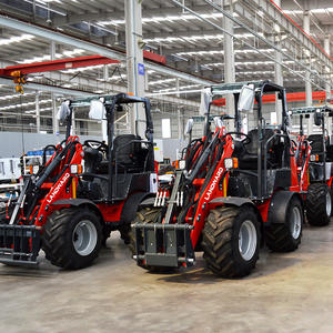 Carregadeira Compacta Pequena com Motor Diesel EPA 4x4 W1160 para Transporte em Terreno Irregular - Product Image 1