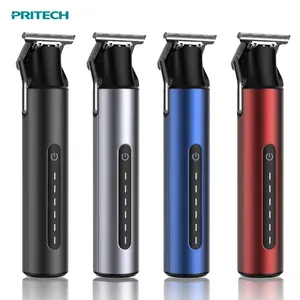 Pritech nouvelle arrivée usine en gros sans fil Rechargeable tondeuse à cheveux sculpture tondeuse à cheveux