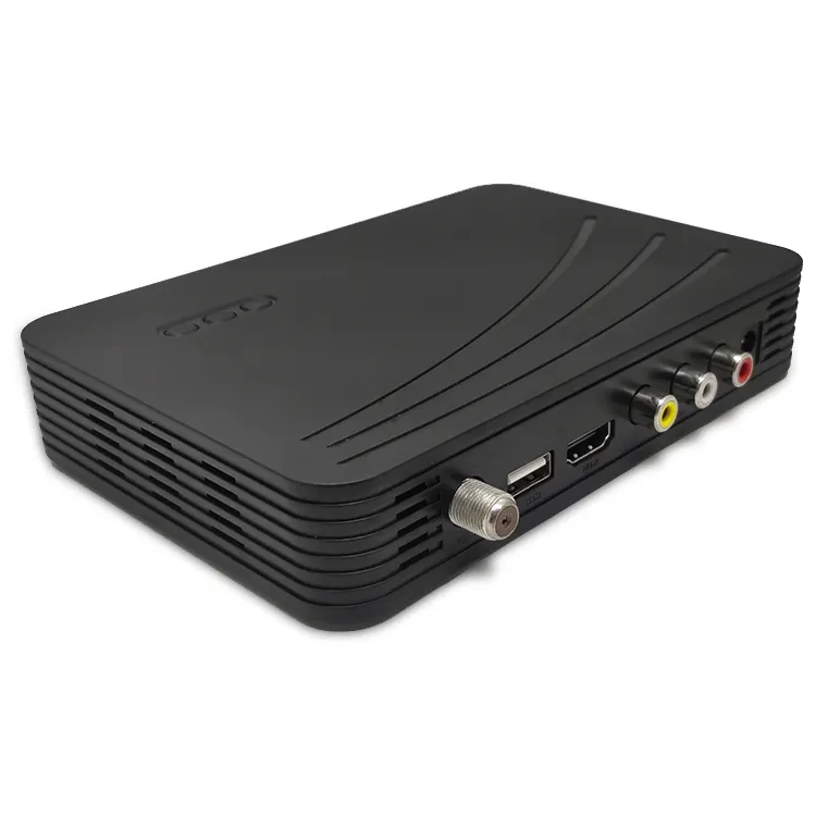 กล่องรับสัญญาณทีวีดิจิตอล DVB T2 STB USB PVR ช่องค้นหาแบบเต็มรูปแบบกำหนดเองได้