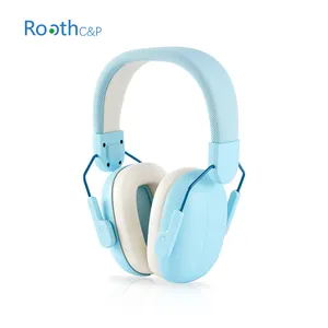 Kids Ear Protection Safety Earmuffs Hearing Protectors Noise Cancelling Adjustable Earmuff