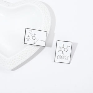 20 Stile Wissenschaftler Emaille-Anstecknadeln Individuelle Molekular-Broschen Ich Bin Sehr Interessiert in Wissenschaft Anstecknadeln Gemischte Emaille-Pins Metallhandwerk - Product Image 3