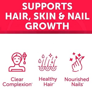 Etiqueta privada Resveratrol Vitamina <span class=keywords><strong>A</strong></span> E C Queratina Biotina Colágeno Gomitas para la salud de las uñas de la piel del cabello - Product Image 2