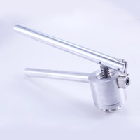 Machine de scellage manuelle en acier inoxydable de haute qualité pour flacons et bouteilles, 13 ml, 15 ml, 20 mm, pour bouchons de flacons en verre