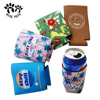 Porte-bouteille isotherme vierge de haute qualité pour sublimation, manchon en néoprène imprimé pour canettes et bouteilles de bière, idéal pour les pubs