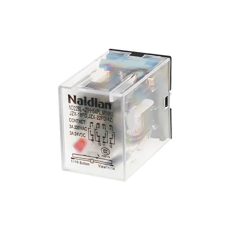 Nadian Relay Universal, tujuan umum Mini elektromagnetik MY4NJ 14pin dengan lampu LED Relay tujuan umum HH54PL