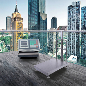 Báscula Digital para Paquetería Postal de Alta Resistencia Veidt TCS de 150 kg/300 kg con Pantalla LCD y Barra Protectora, Personalizable OEM, Tipo TCS-KR - Product Image 3