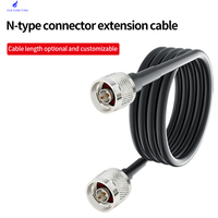 Câble d'extension d'antenne RF en cuivre pur HYT HU334 N-Type Mâle vers N/BNC/TNC, Câble Coaxial Jumper 50 Ohms pour Routeur WiFi, 0.3-30m Personnalisable