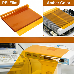 <span class=keywords><strong>Film</strong></span> laminé en polyétherimide (PEI) ambré brillant, haute performance, résistant aux températures élevées, écologique, pour téléphone portable - Product Image 3