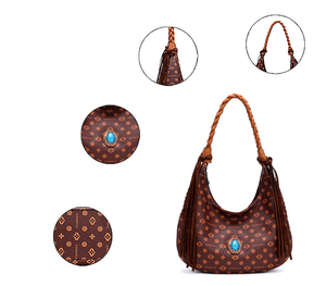 Sac fourre-tout matelassé Longlv pour femme, grand sac à bandoulière souple et léger, idéal toutes saisons - Product Image 5