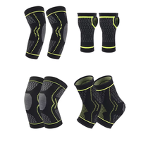 Ensemble de protections tricotées pour poignets, genoux, coudes et chevilles – Soutien articulaire pour la récupération – Hommes et femmes – OEM ODM – Vente en gros – Fournisseur d'usine