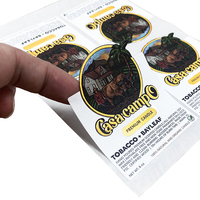 Protège-poussière pour bougies en papier grainé avec impression de logo personnalisée