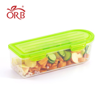 Handbediende multifunctionele groente- en fruitsnijder/hakselaar met roestvrijstalen messen, 2000ml capaciteit