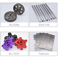 Pièces en aluminium usinées CNC, fraisage de précision, tournage, composants en acier inoxydable, fabrication OEM personnalisée, haute qualité