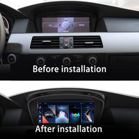 Autoradio pour BMW Série 3/5 E90 E91 E60 E61 CCC/CIC, système Linux 8,8 pouces, Android Auto et CarPlay sans fil, unité multimédia