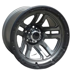 Jantes tout-terrain en alliage d'aluminium de 15 pouces avec design à double cinq branches et PCD 5x114.3 pour modifications de roues de Jeep Cherokee - Product Image 1